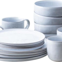Fortessa - Svelte Stoneware 16 Pc Stone Dinnerware Set - 16PPS.8200.ST