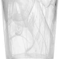 Fortessa - Swirl 11 Oz White Double Old Fashioned Glass, Pack of 6 - FTS.SWIRLWHT.04