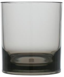Fortessa - Urbo 14 Oz Gray Plastic Double Old Fashioned Glass, Pack of 6 - URBO.PS.GY.17