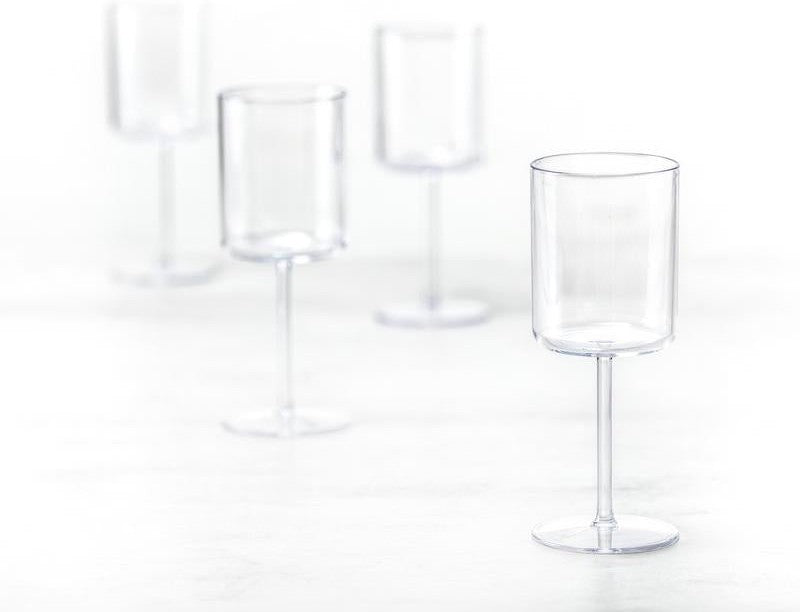 Fortessa - Urbo 14 Oz Plastic White Wine Glass, Pack of 6 - URBO.PS.14