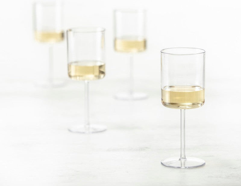 Fortessa - Urbo 14 Oz Plastic White Wine Glass, Pack of 6 - URBO.PS.14