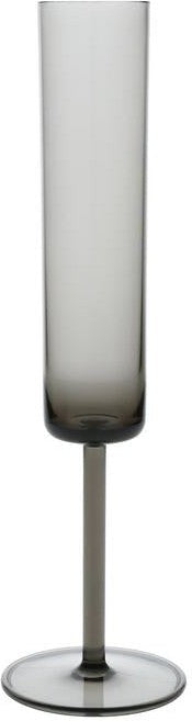 Fortessa - Urbo 6 Oz Gray Plastic Champagne Flute, Pack of 6 - URBO.PS.GY.16