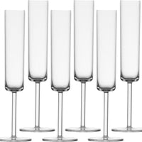 Fortessa - Urbo 6 Oz Tritan Plastic Flute Glass, Pack of 6 - DV.PS.HHH261CL