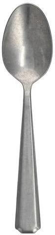 Fortessa - Valen 7" Antiqued Dessert/Oval Soup Spoon, Pack of 12 - 1.5T.212.00.011