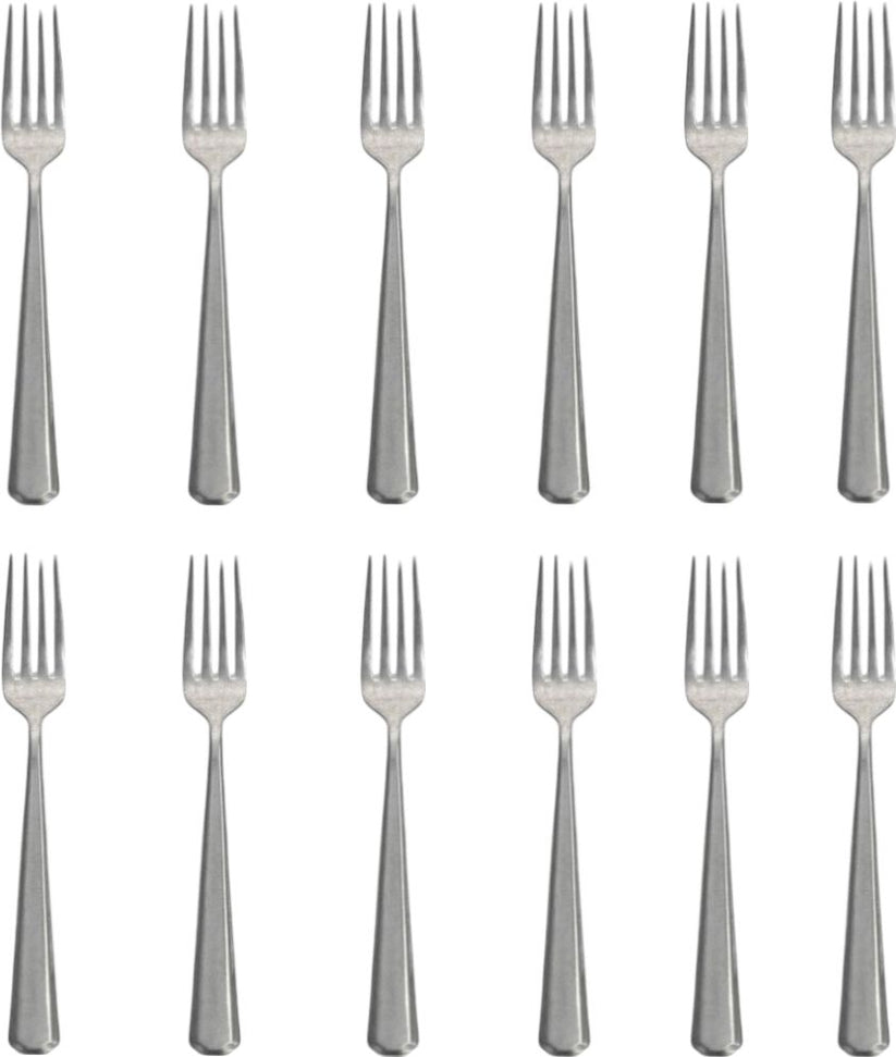 Fortessa - Valen 8" Antiqued Table Fork, Pack of 12 - 1.5T.212.00.002