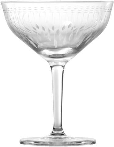 Fortessa - Vanity 7.6 Oz Etched Coupe Martini Glass, Pack of 6 - 0029.G115839