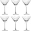 Fortessa - Vanity 9.1 Oz Etched Martini Glass, Pack of 6 - 0003.G109398
