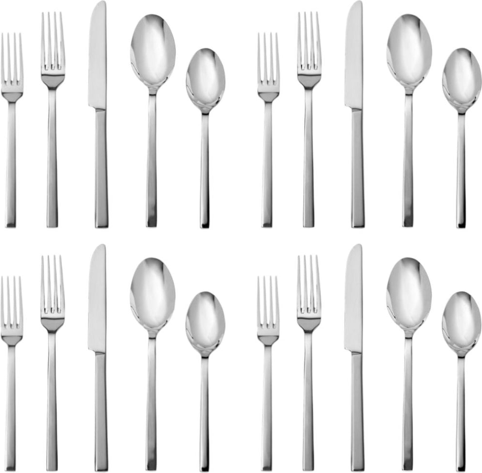 Fortessa - Viggo 20 Pc Stainless Steel Flatware Set - 20PPS-504-05