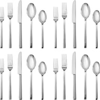 Fortessa - Viggo 20 Pc Stainless Steel Flatware Set - 20PPS-504-05