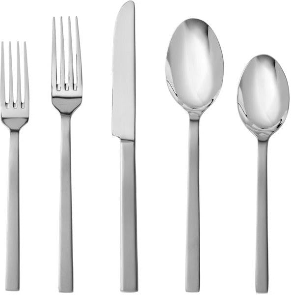 Fortessa - Viggo 20 Pc Stainless Steel Satin Flatware Set - 20PPS-504ST-05