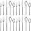 Fortessa - Viggo 20 Pc Stainless Steel Satin Flatware Set - 20PPS-504ST-05