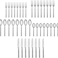 Fortessa - Viggo Satin 40 Pc Flatware Set - 40PPS-504ST-20