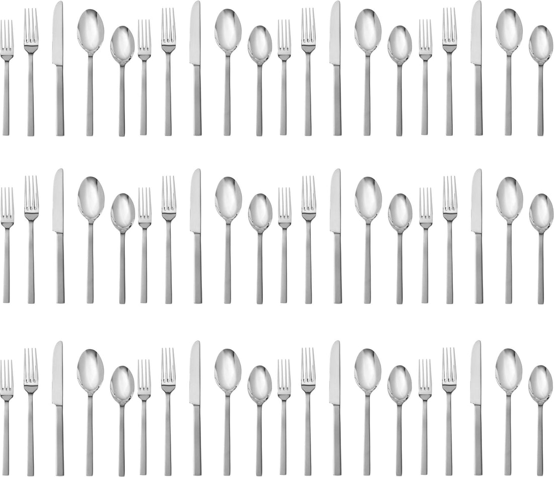 Fortessa - Viggo Satin 60 Pc Flatware Set - 60PPS-504ST-20