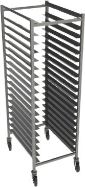 Franesse - 19.6" x 26" Fully Welded Stainless Cart - SSK1812