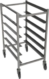 Franesse - 19.6" x 26" Fully Welded Stainless Cart - SSK186