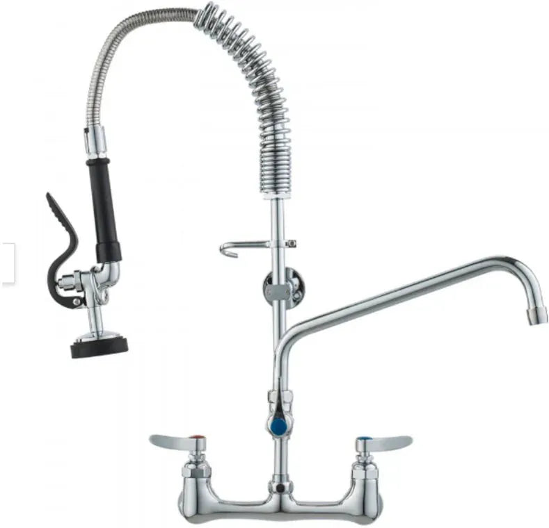 Franesse - Wallmount Pre-Rinse Unit with 44" Hose and 12" ADF - SEM8500-12