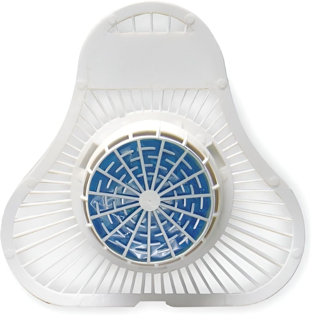 Fresh Products - 3 Oz White Cherry Scented Urinal Screen with Blue Block Puck - TBS-F-012I072M-30