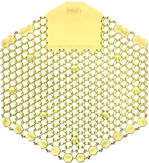 Fresh Products - Wave 3D Citrus Urinal Screen, 6 Bx/Cs - WDS-F-010I060M-10