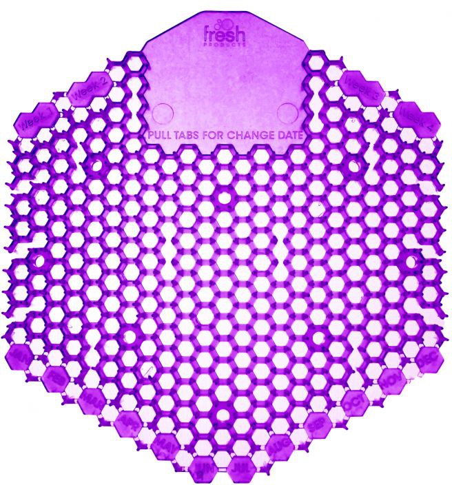 Fresh Products - Wave 3D Fabulous Urinal Screen, 6 Bx/Cs - 3WDS-F-010I060M-11