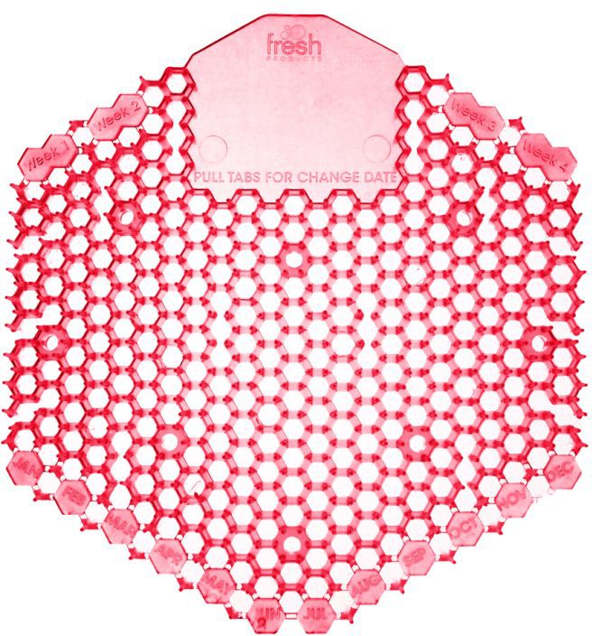 Fresh Products - Wave 3D Urinal Screen, 6 Bx/Cs - 3WDS-F-010I060M-09