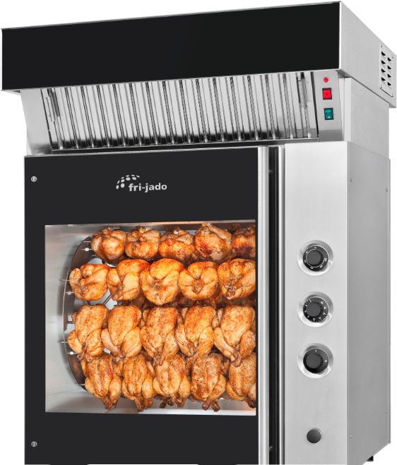 Fri‐Jado - TDR 5 MAN 33" Stainless Steel Pass-Thru Countertop Turbo Deli Rotisserie Oven - 9299016 - ETA 8 Weeks