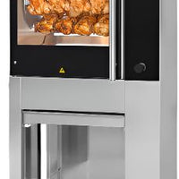 Fri‐Jado - TDR 7 MAN 39.25" Stainless Steel Smart Control Turbo Deli Rotisserie Oven - 9299212