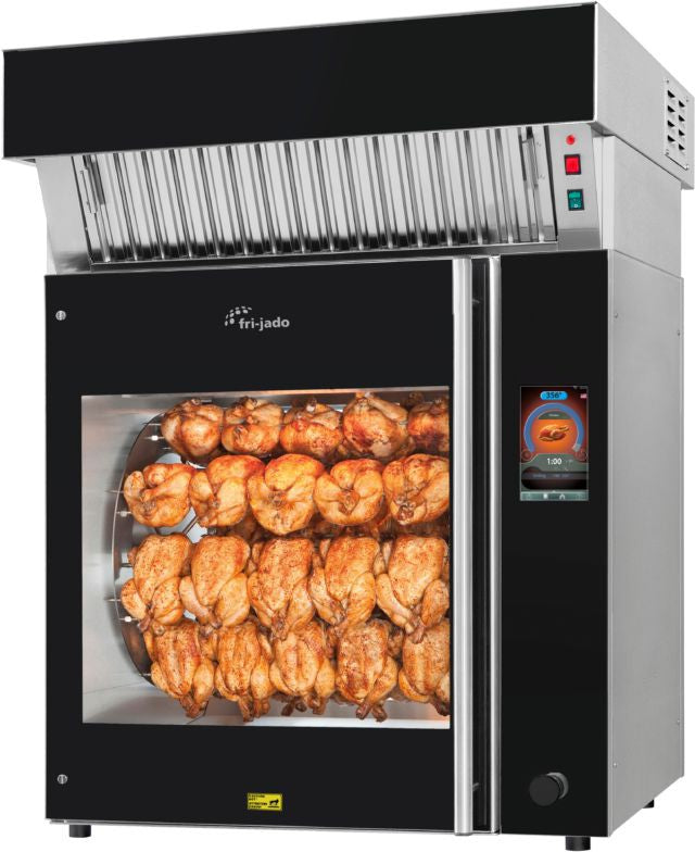 Fri‐Jado - TDR 7 S 39.25" Stainless Steel Smart Control Turbo Deli Rotisserie Oven - 9299550 - ETA 8 Weeks