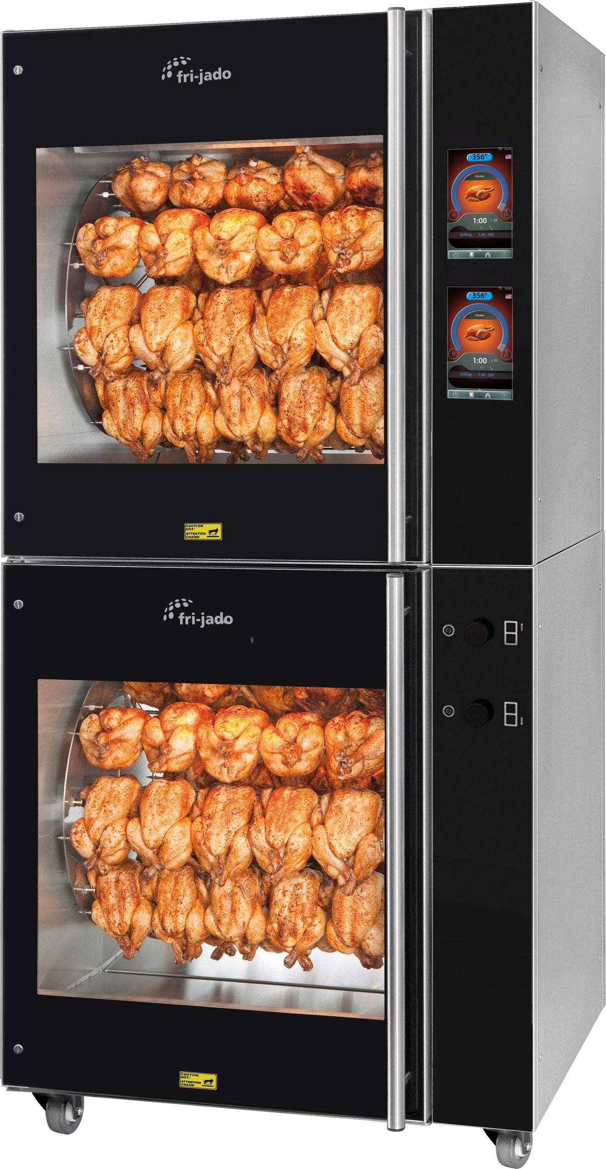 Fri‐Jado - TDR 7 S 39.25" Stainless Steel Smart Control Turbo Deli Rotisserie Oven - 9299550 - ETA 8 Weeks