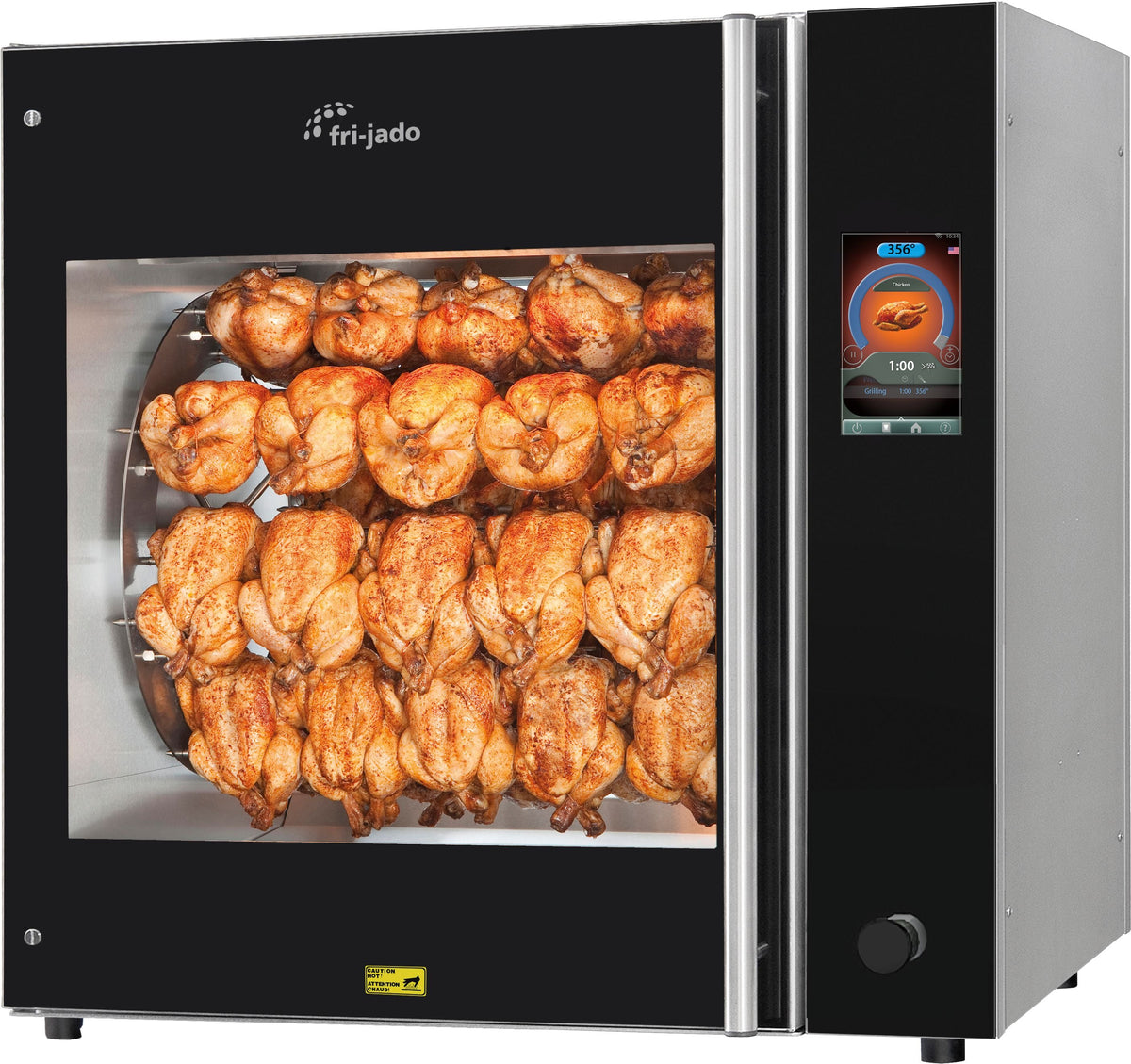 Fri‐Jado - TDR 7 S 39.25" Stainless Steel Smart Control Turbo Deli Rotisserie Oven - 9299550 - ETA 8 Weeks