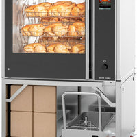 Fri‐Jado - TDR 7 S AC Stainless Steel Turbo Deli Rotisserie Auto‐Clean Oven With WiFi - 9319170