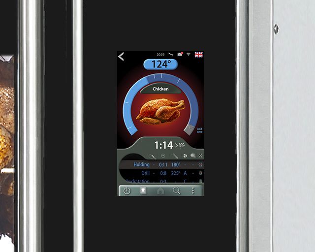 Fri‐Jado - TDR 7 S AC Stainless Steel Turbo Deli Rotisserie Auto‐Clean Oven With WiFi - 9319170 - ETA 8 Weeks