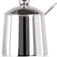 Frieling - 10 Ounce 18/10 Stainless Steel Sugar Bowl and Spoon Set - 106