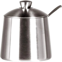 Frieling - 10 Oz Sugar Bowl with Spoon with Brushed Finish - 146