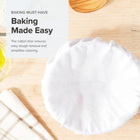 Frieling - 11" Cotton Round Brotform Liner - 3053