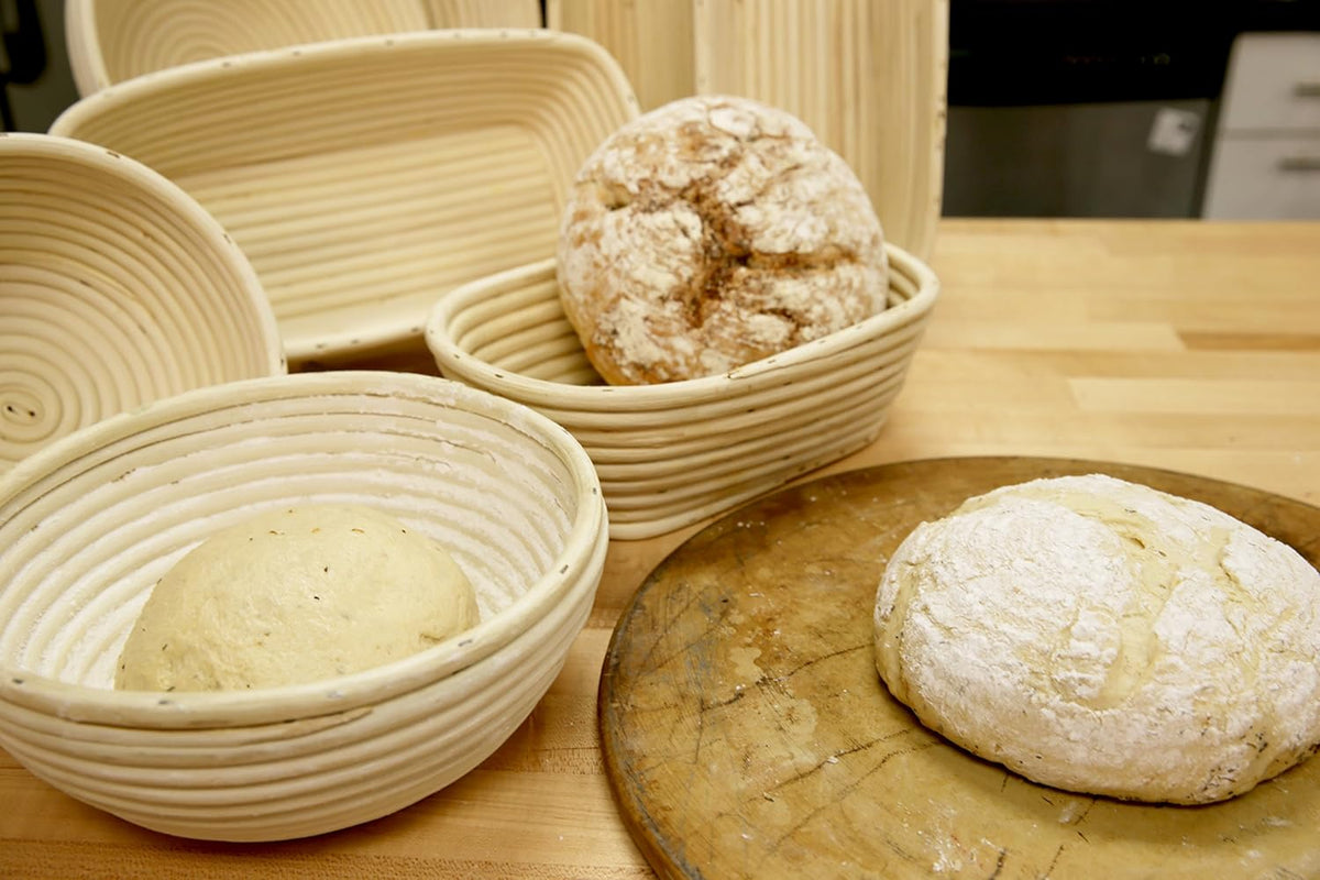 Frieling - 12" Rectangular Brotform Bread Rising Basket - 3005