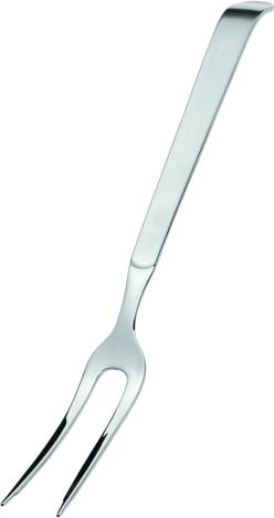 Frieling - 12" Stainless Steel Mirror Finish "Buffet" Meat Serving Fork - 131900B000246