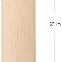 Frieling - 12" x 2.4" Maple Classic Rolling Pin with Handles - 3033