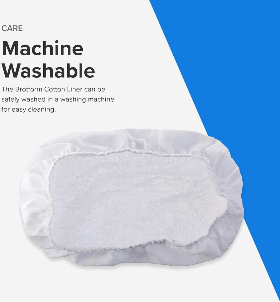 Frieling - 12" x 5.5" Cotton Rectangular Brotform Liner - 3055