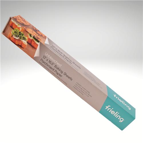 Frieling - 13" x 16.5" Pre-cut Parchment Sheets, 30 Pc in Roll - 6001