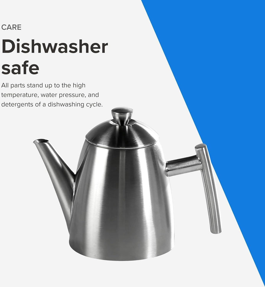 Frieling - 14 Ounce Stainless Steel Teapot with Infuser - 120