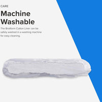 Frieling - 17" x 3" Cotton Rectangular Brotform Liner - 3057