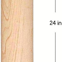 Frieling - 18" x 2.75" Maple Classic Rolling Pin with Handles - 3035