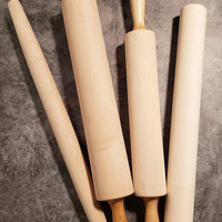 Frieling - 18" x 2.75" Maple Classic Rolling Pin with Handles - 3035