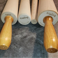 Frieling - 18" x 2.75" Maple Classic Rolling Pin with Handles - 3035