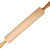 Frieling - 18" x 2.75" Maple Classic Rolling Pin with Handles - 3035
