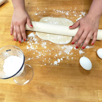 Frieling - 18.5" x 2" Tapered Maple Straight Dowel Rolling Pin - 3032