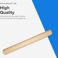 Frieling - 18.5" x 2" Tapered Maple Straight Dowel Rolling Pin - 3032