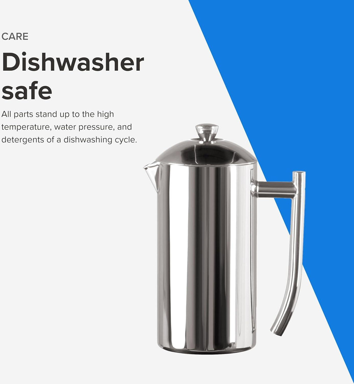 Frieling - 23 Oz Double-Walled Stainless-Steel French Press Coffee Maker - 103