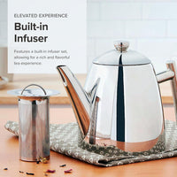 Frieling - 34 Ounce Stainless Steel Primo Teapot with Infuser - 122