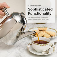 Frieling - 34 Ounce Stainless Steel Primo Teapot with Infuser - 122